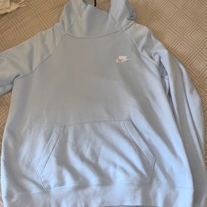 Light blue Nike Hoodie